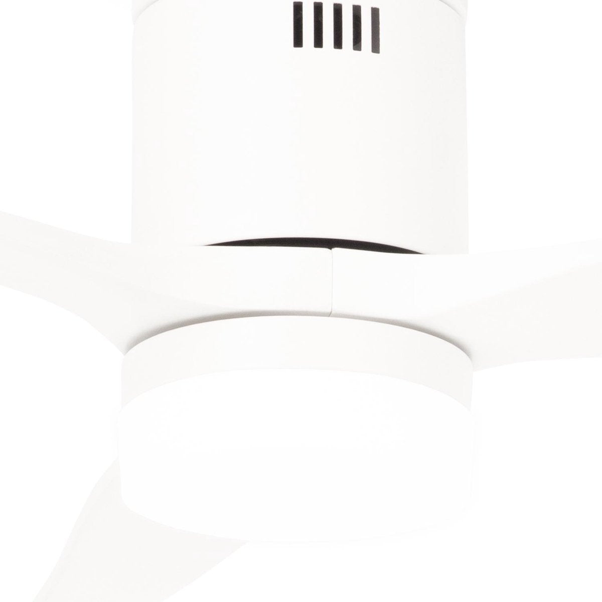 Create - WindCalm White Ceiling Fan With Winter Summer Function - 132cm - 6 Speeds( With Light )