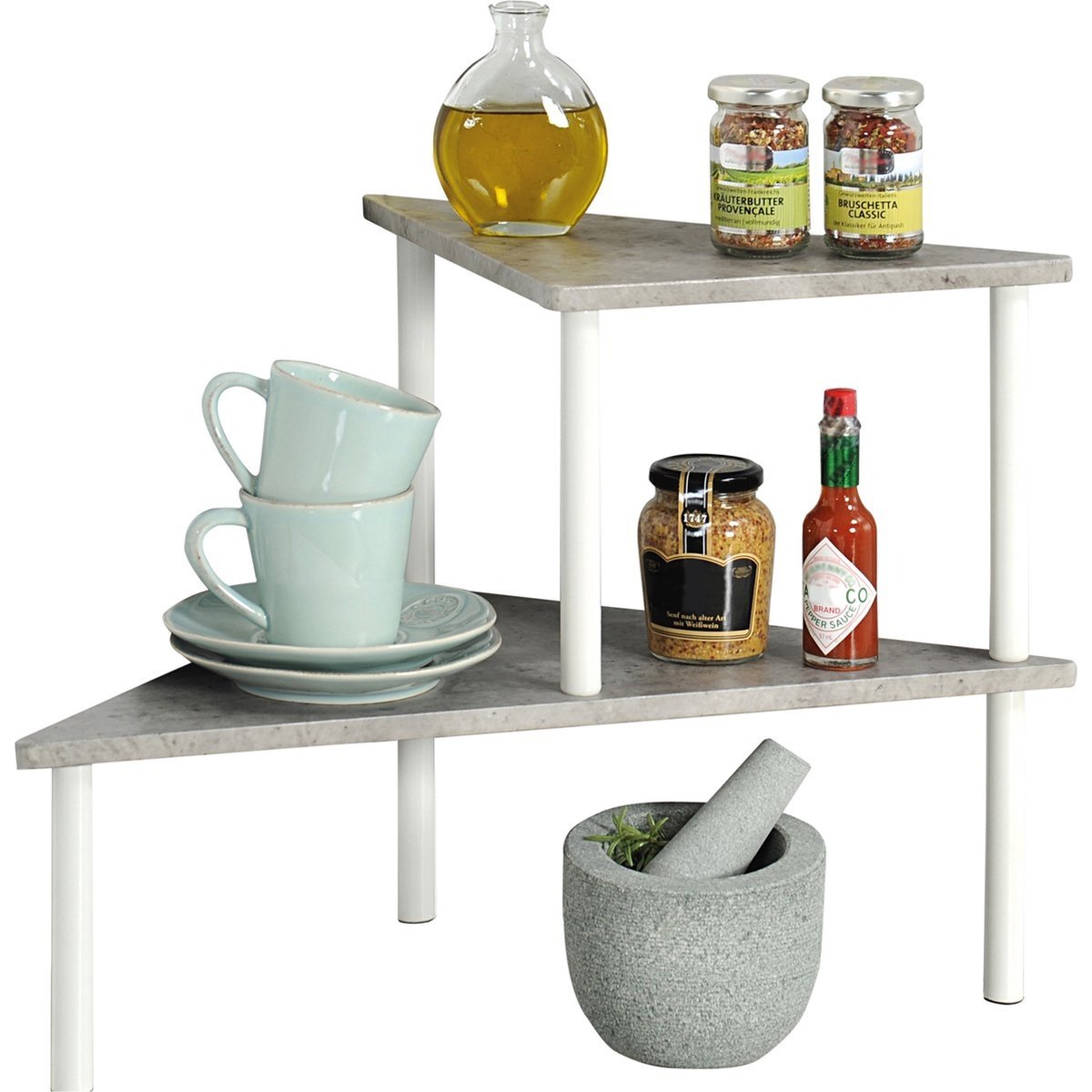 Kesper - Kitchen Countertop / 53 x 38 x 38 Cm / White