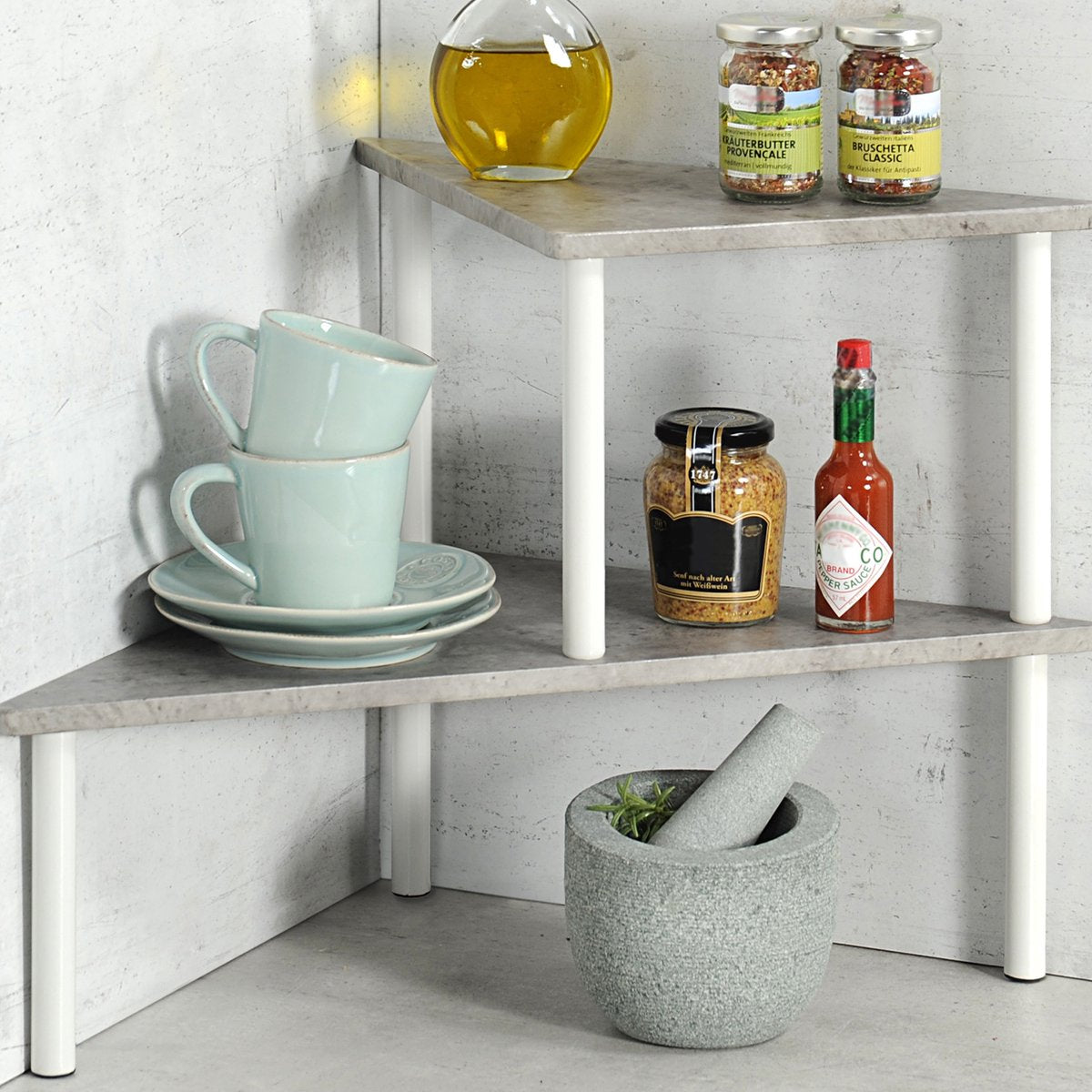 Kesper - Kitchen Countertop / 53 x 38 x 38 Cm / White