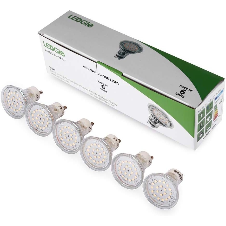 Ledgle - Set Of 6 Led Lamps 3.5 W