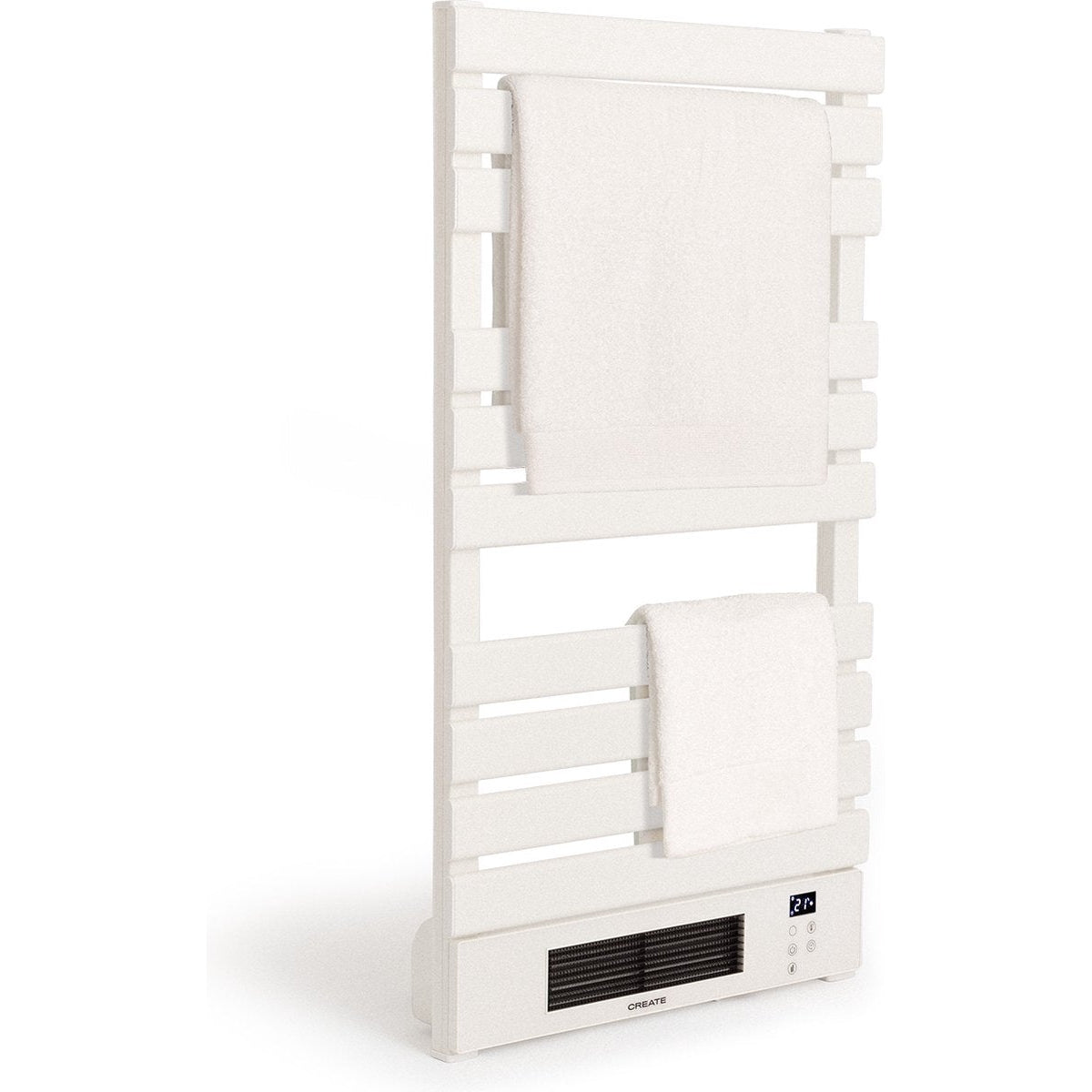 Create - Warm Towel Pro Electric Heated Towel Rail / Wifi 500 / White /1500W