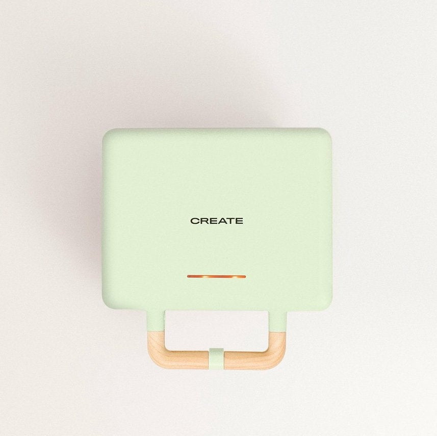 Create - Stone 3 In 1 Studio / Sandwich / Waffle Grill / Green