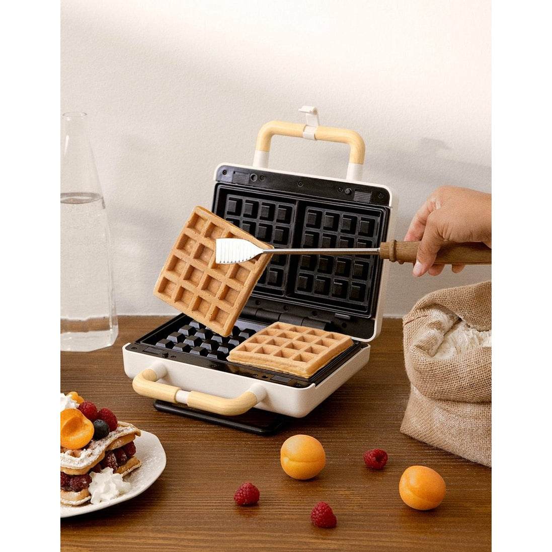 Create - Stone 3 In 1 Studio / Sandwich / Waffle Grill / Beige