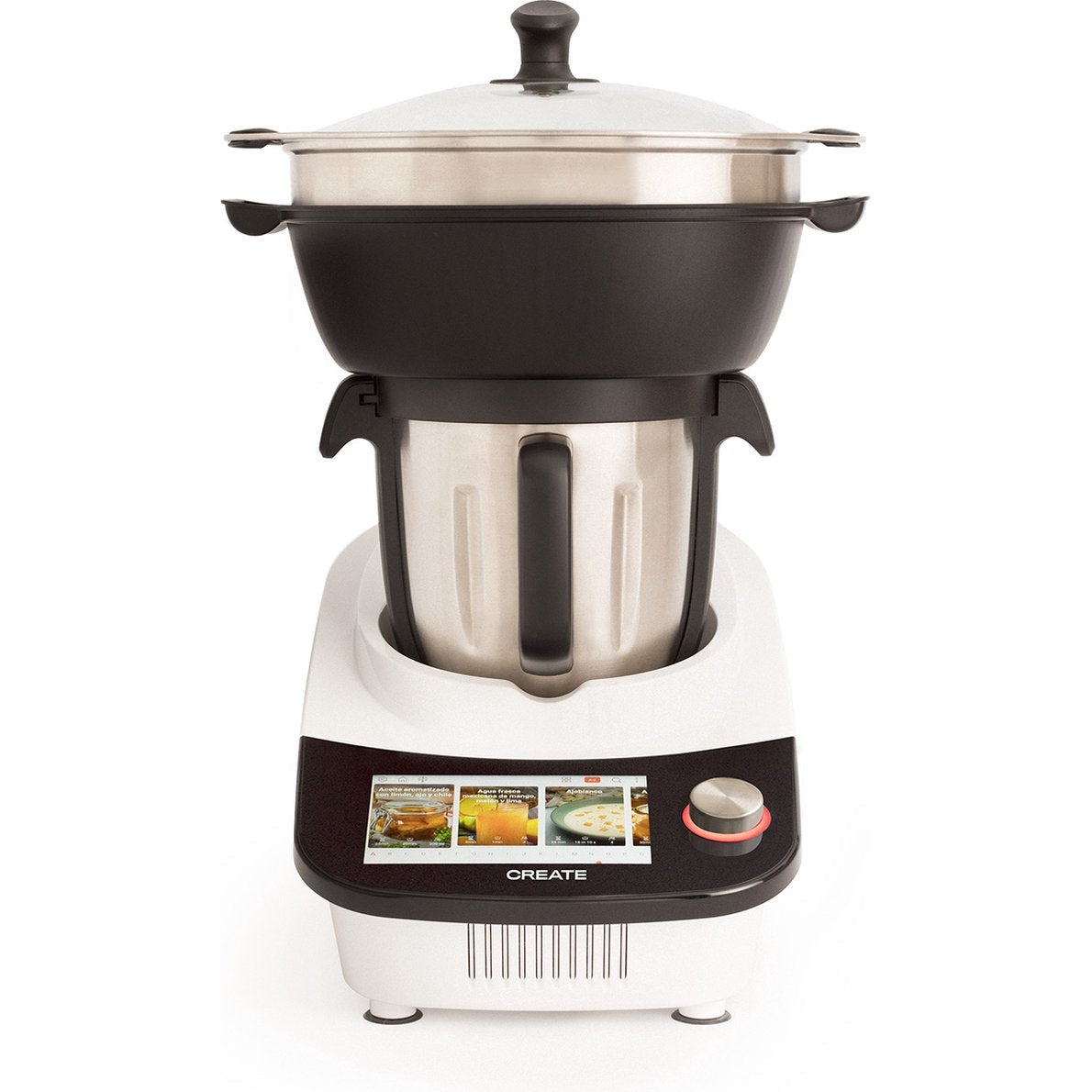 Create - Chefbot Touch Large / Smart Food Processor With Steam Basket