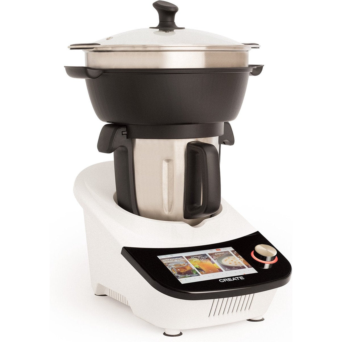 Create - Chefbot Touch Large / Smart Food Processor With Steam Basket
