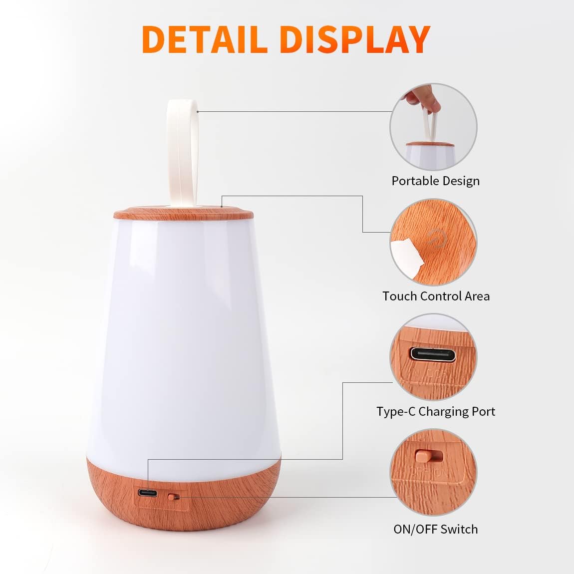Aisutha - Night Light for Children / USB Rechargeable