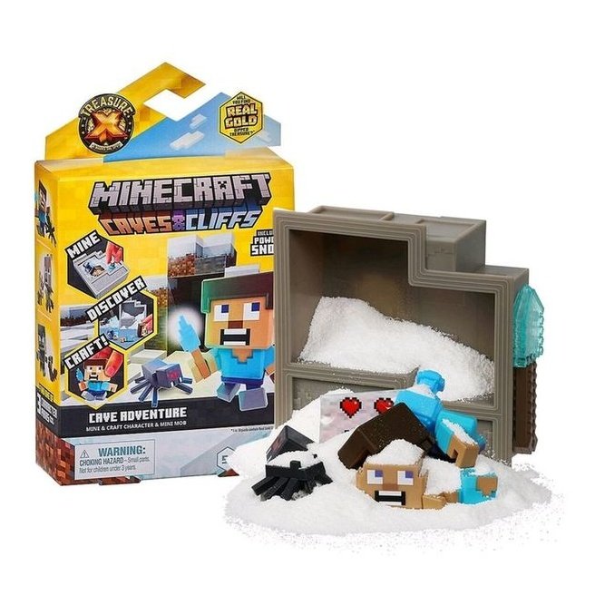 Treasure X - Minecraft Caves And Cliffs Cave Adventure Pack