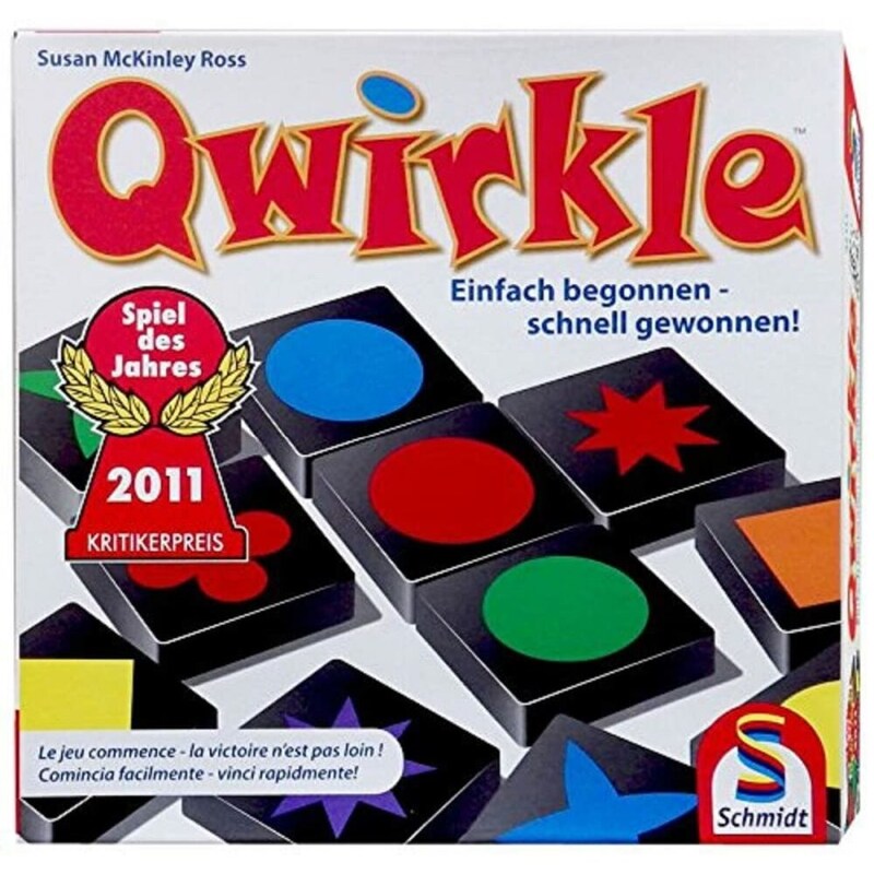 Qwirkle - Strategy Board Game By Schmidt Spiele