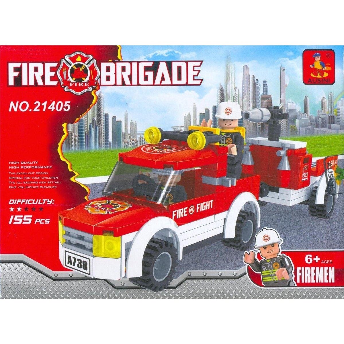 Pms - Fire engine with trailer