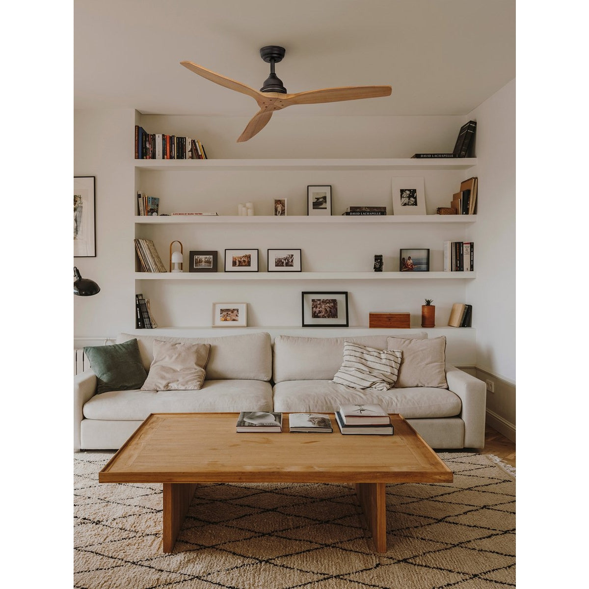 Create - Windwood Ultra-quiet Ceiling Fan With 75 W Motor And 3 Speeds