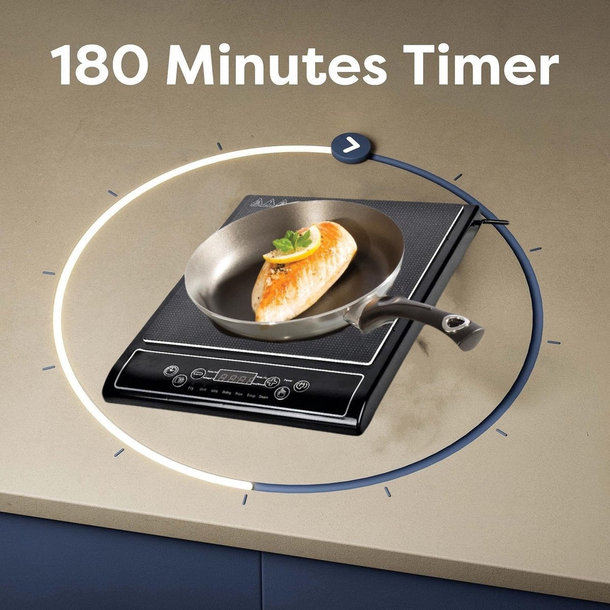 Royalty Line - Induction Hob Freestanding /2000W /Black