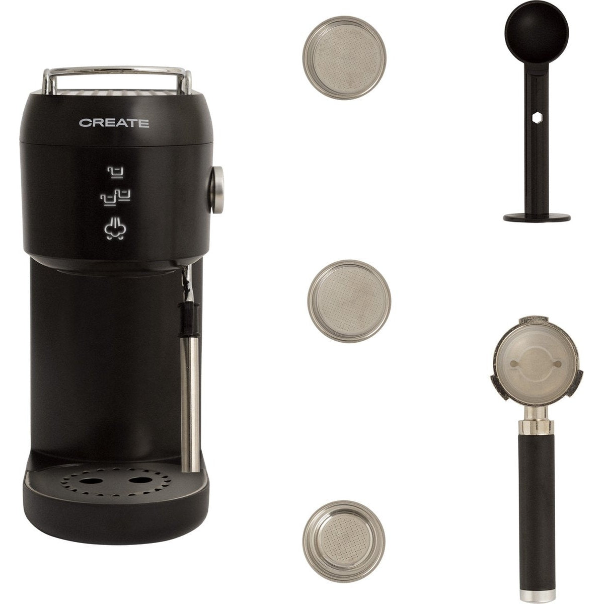 Create - Thera Studio Semi-automatic Espresso Machine 20 Bar / Black / 1400W