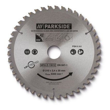 Parkside - Carbide Saw Blade PSH 6 A1 (210 Mm, 42 Teeth)