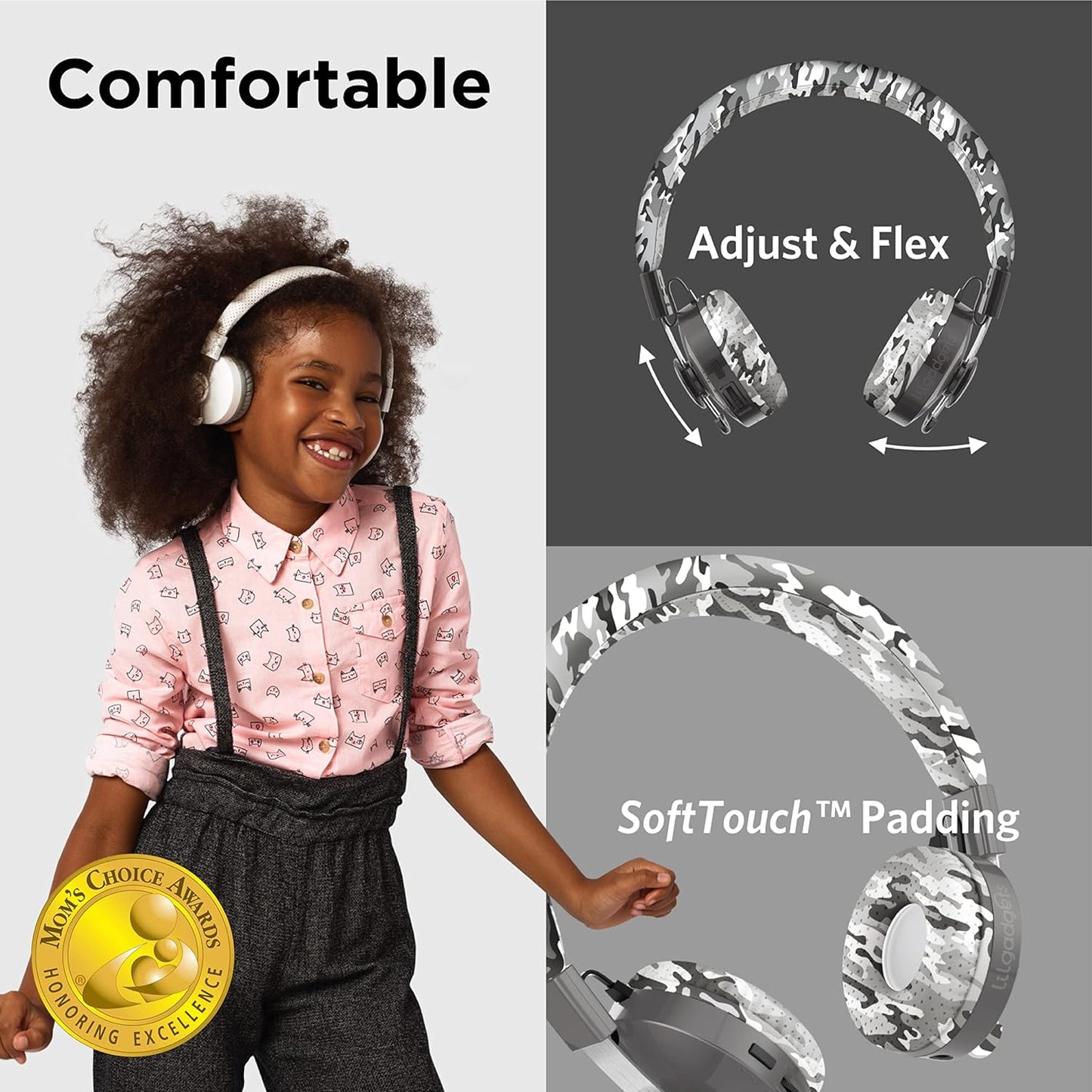Lilgadgets - Untangled Pro Premium Wireless Bluetooth Headphones For Childrens
