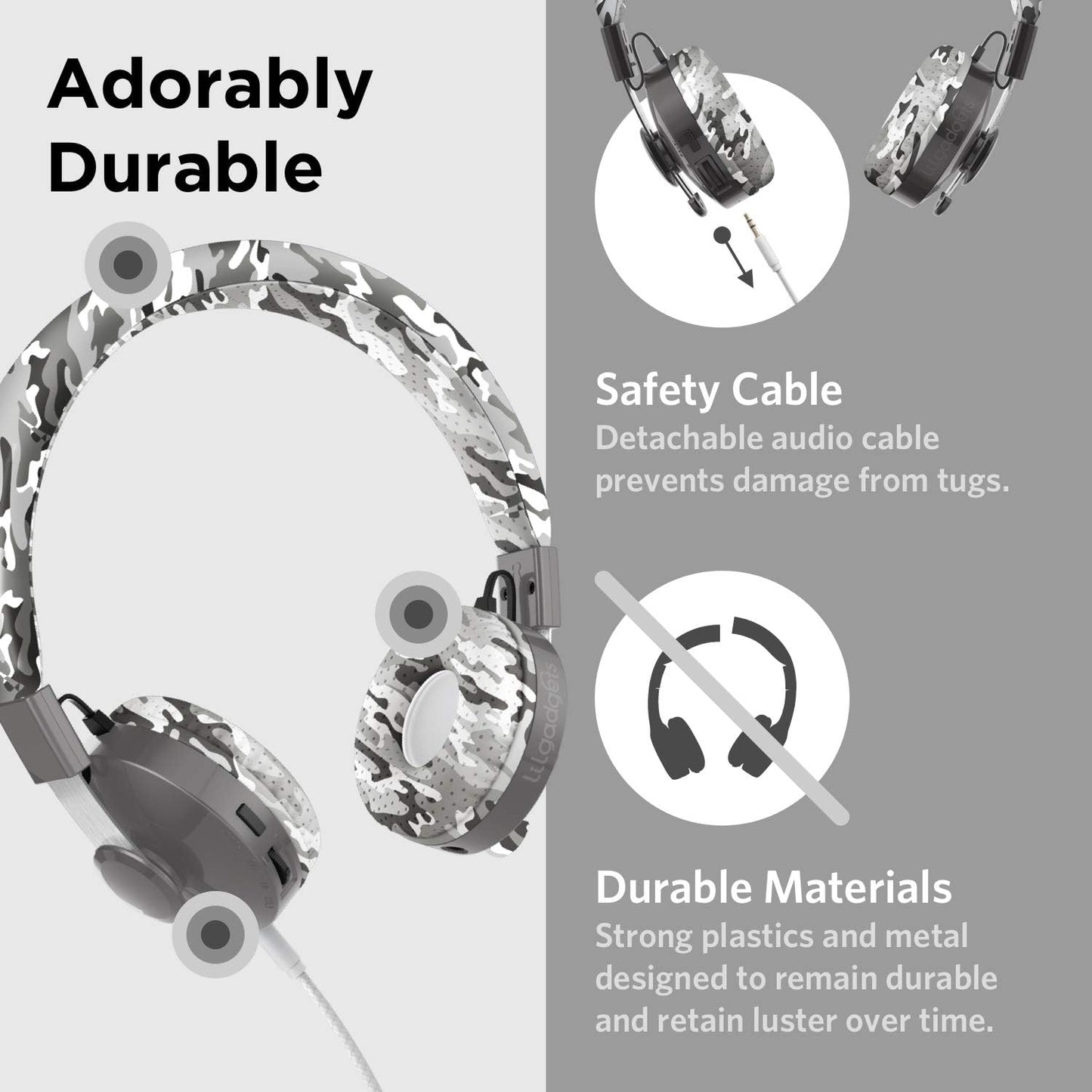 Lilgadgets - Untangled Pro Premium Wireless Bluetooth Headphones For Childrens