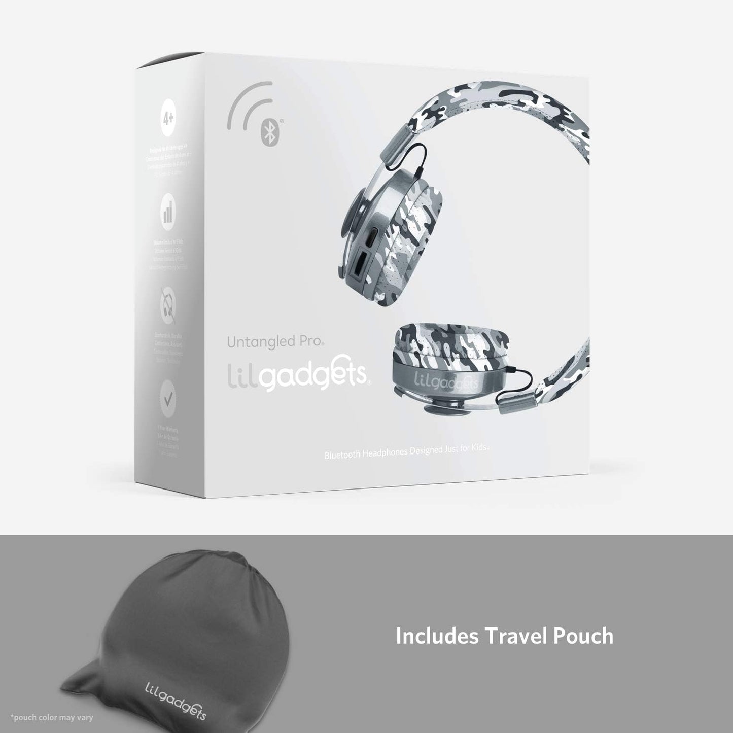 Lilgadgets - Untangled Pro Premium Wireless Bluetooth Headphones For Childrens