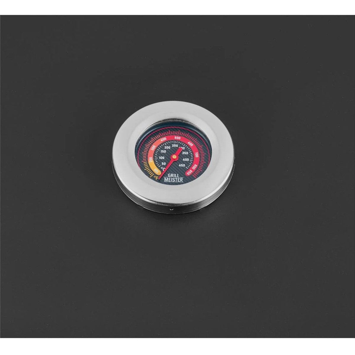 Grillmeister - Charcoal BBQ Kansas - Grilling surface: 52.5 x 40.5 cm - Charcoal barrel: 1.35 kg - Integrated thermometer