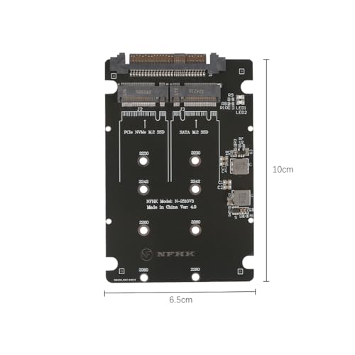 Sarini Sff-8639 Nvme U.2 to M.2 M-key Ssd Adapter for High-speed Storage