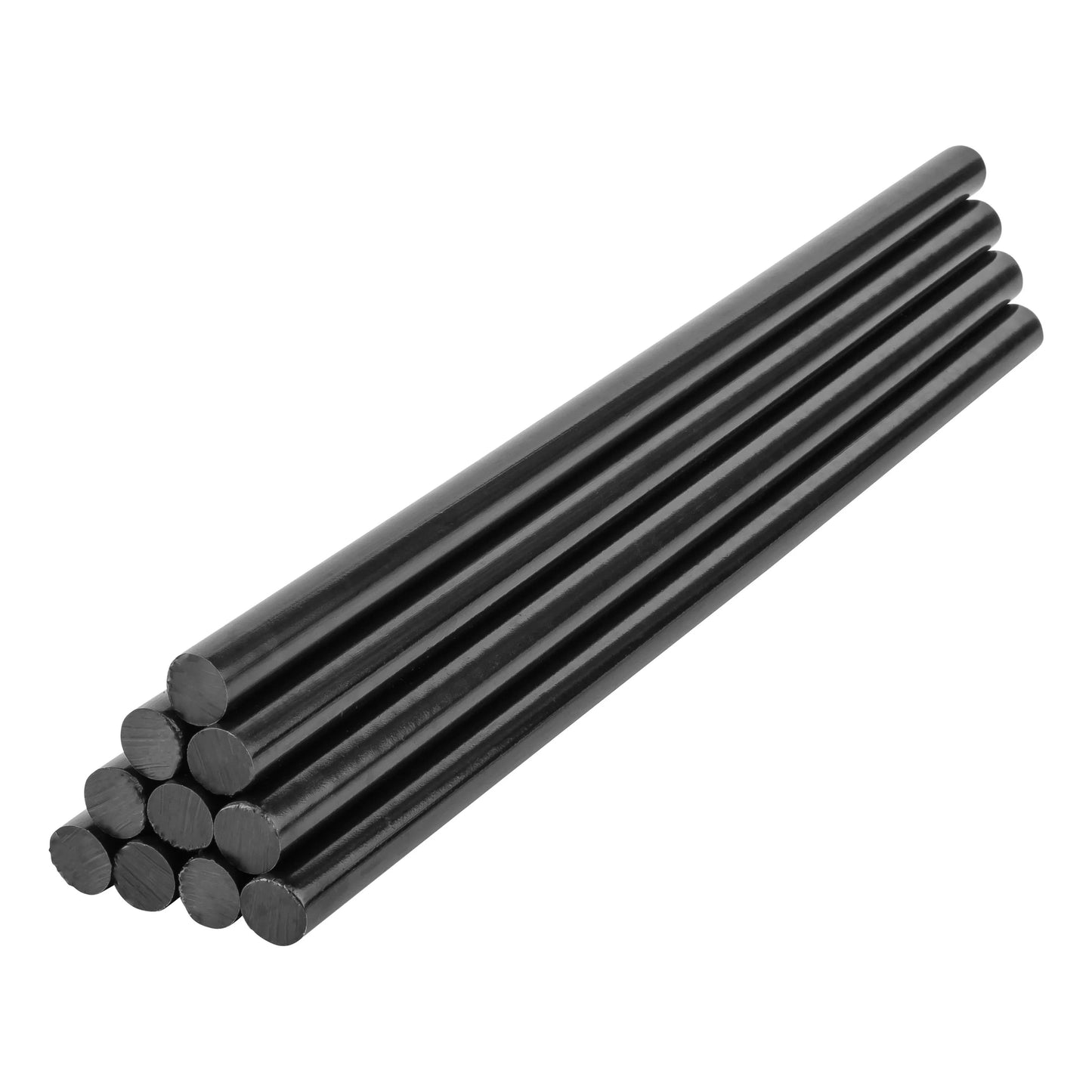 PARKSIDE black low-temperature glue sticks in plastic packaging