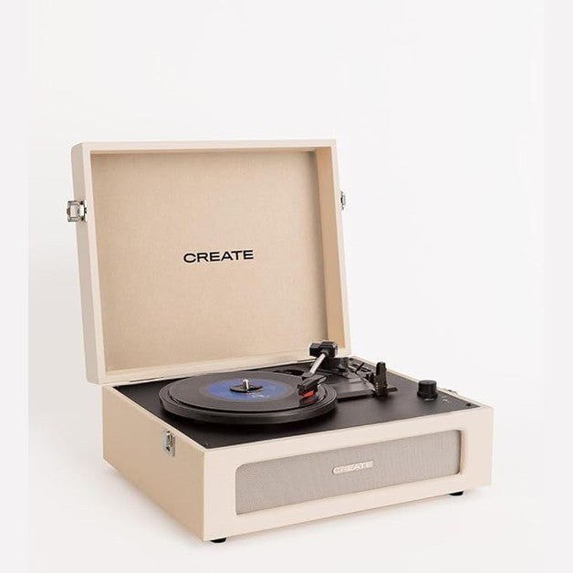 CREATE - Retro Record Player – Sand