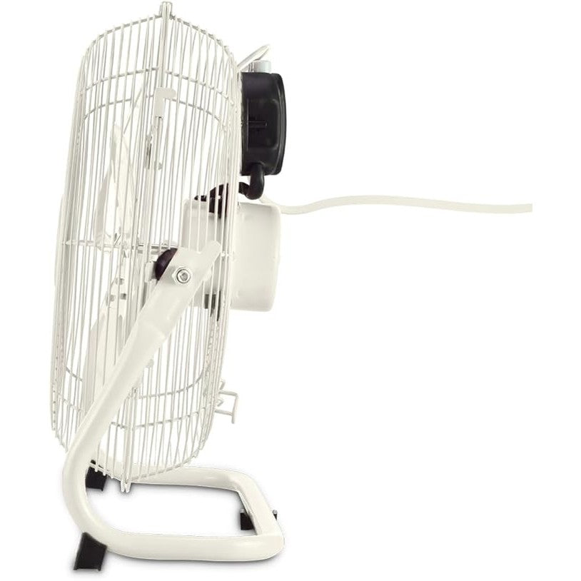 CREATE - AIR FLOOR RETRO – Off-White Industrial Floor Fan (16")