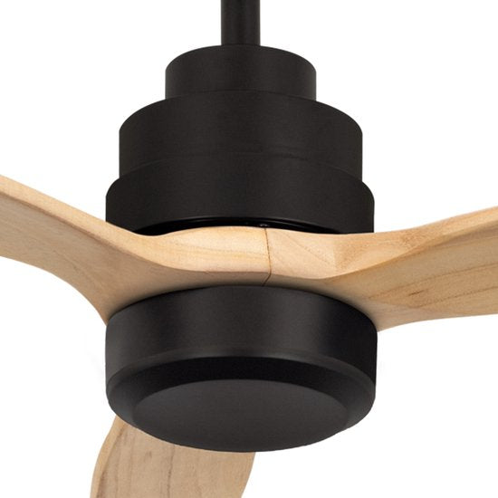 Create - Windstylance Dc Black - Ceiling Fan With Remote Control / Summer Winter Function ( With Light )