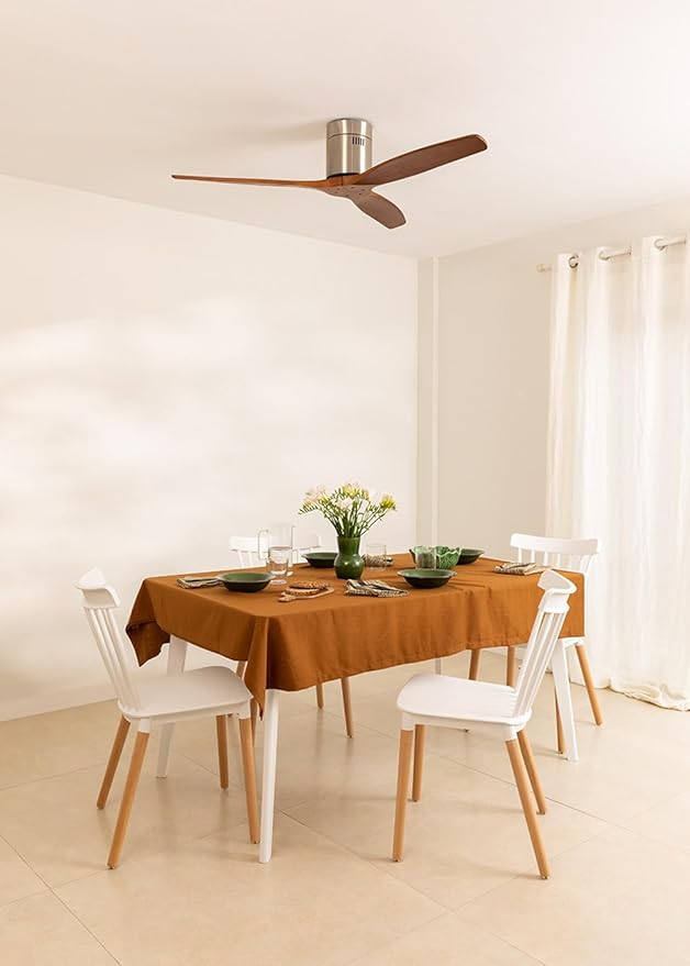 Create - Windcalm Dc - Ultra-quiet Ceiling Fan With Winter/summer Functio - 6 Speeds - 132 Cm