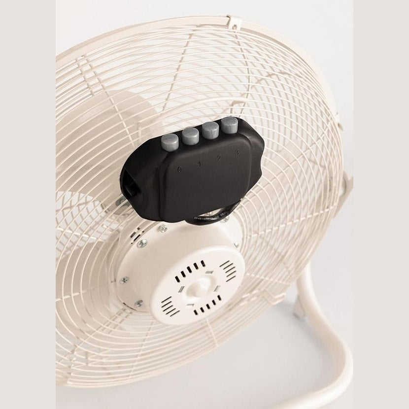 CREATE - AIR FLOOR RETRO – Sand Industrial Floor Fan (16")