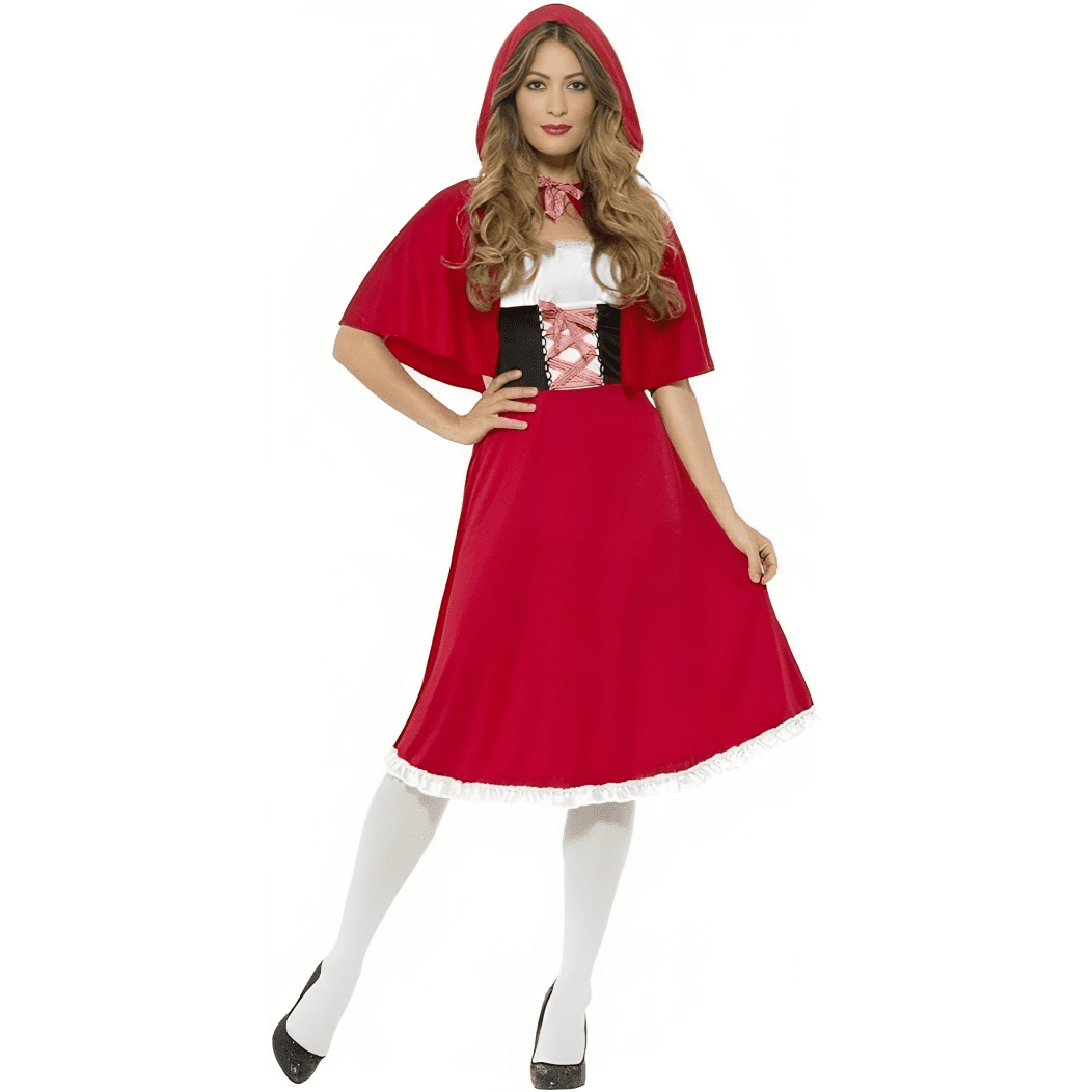 Smiffy's-red Riding Hood Short And Sassy Adult Fairytale Costume