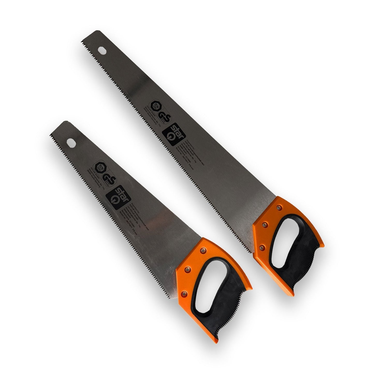 star - Hand saws set of 2 garden saws multi-purpose saw 510 + 370 mm made of carbon steel