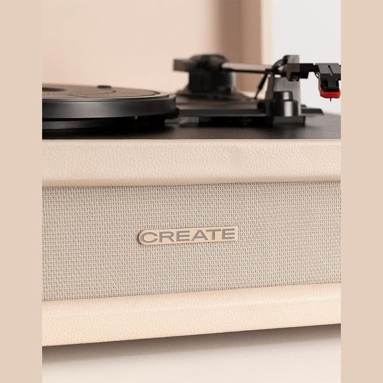 CREATE - Retro Record Player – Sand