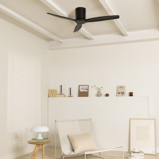 Create - Windcalm Ceiling Fan 40w Silent Ø132 Cm - 6 Speeds / Summer/winter Function