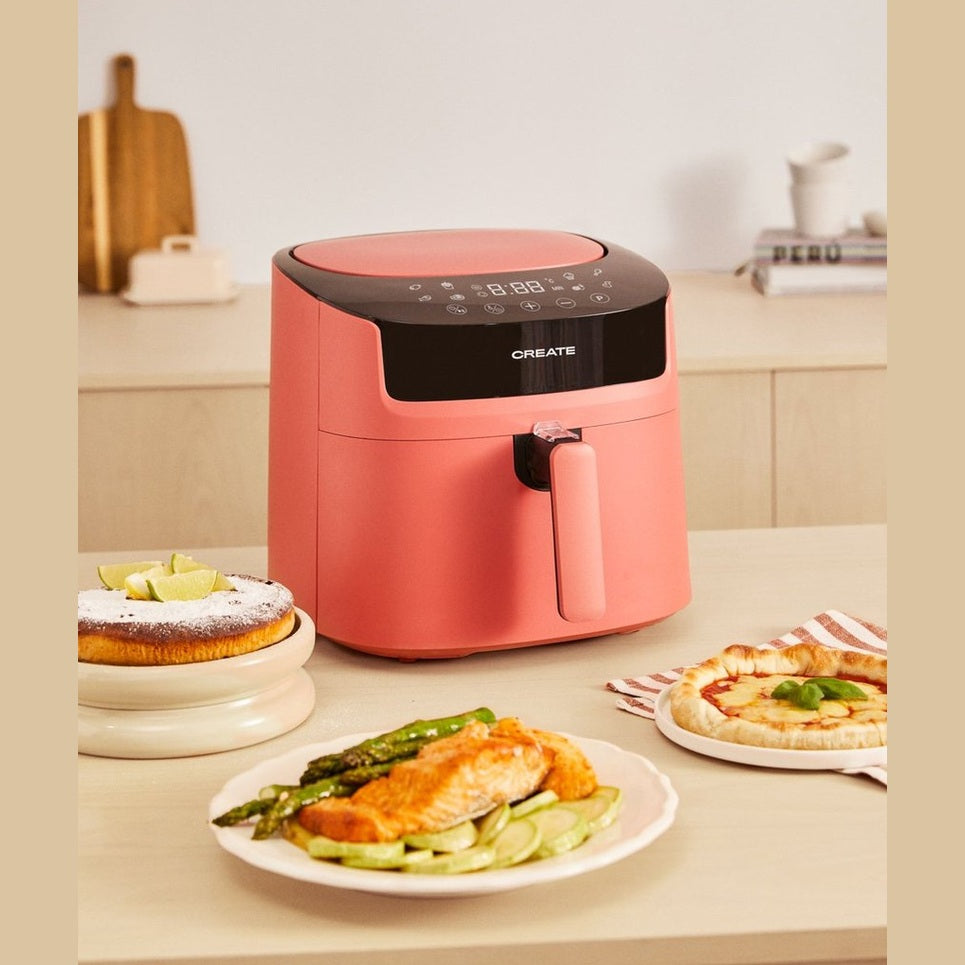 Create - Large Pro AirFryer - 6.2l Oil-free Fryer / 1800 W /Terracotta