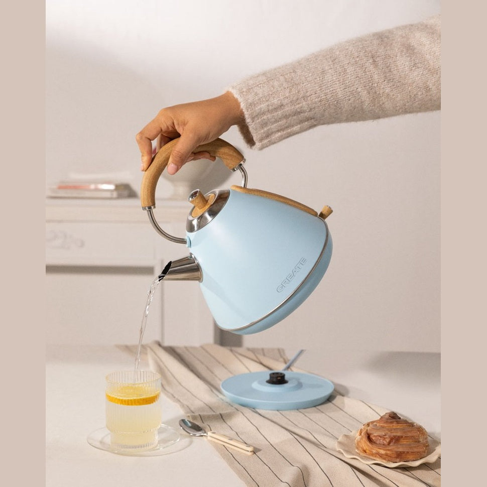 CREATE - KETTLE RETRO M – 1L Kettle – Pastel Blue
