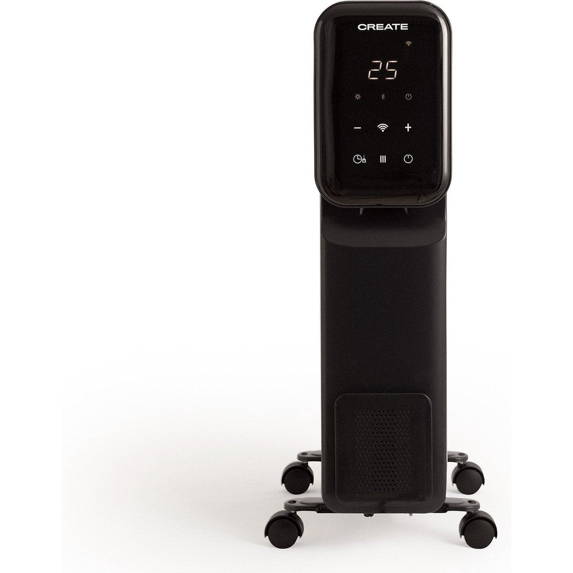 Create - Warm Connect – 2000W Oil Radiator with WiFi, Black