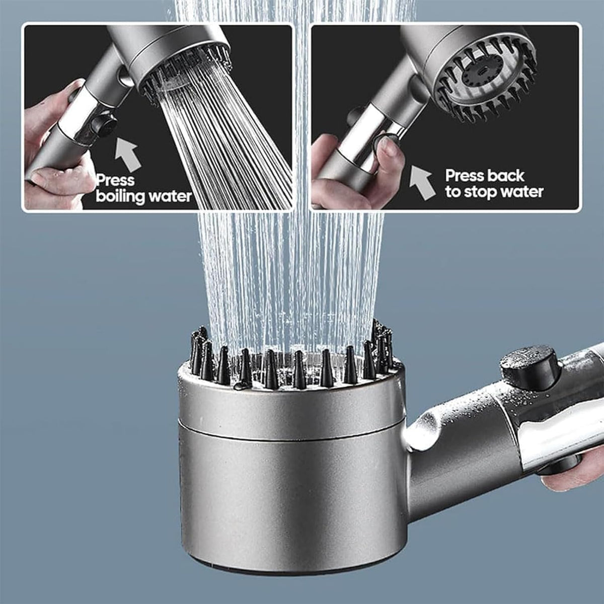 Ion Drops Shower Head High Pressure,Iondrops Filtered Showerhead,Ion Drops Filtered Shower Head,Filtered Ion Shower Drops Head