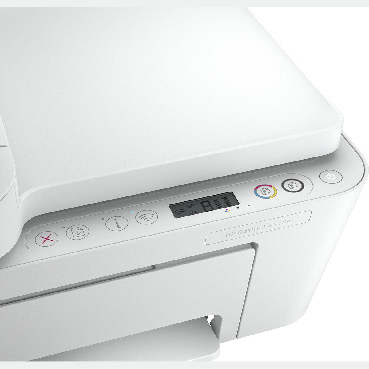 HP All-in-One Colour Inkjet Printer - DeskJet Plus 4110e - Family Friendly - 6 Months Instant Ink Included HP