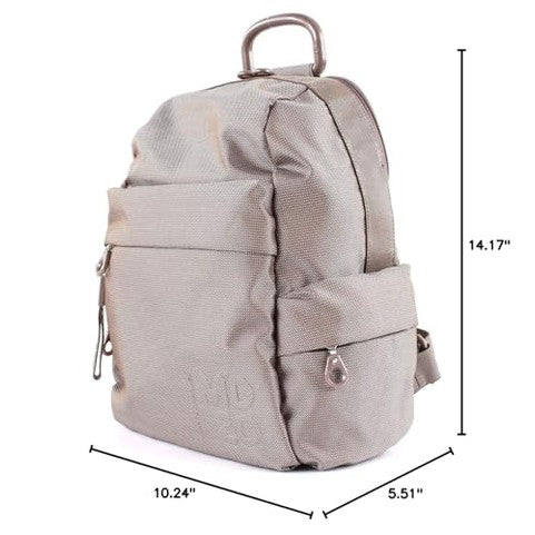 Mandarina Duck - Women's Md20 Tracolla Bag, Beige, Lightweight Tessuto, 10x21x28.5 cm