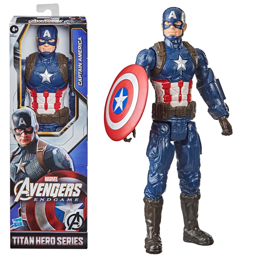 Hasbro - Marvel Avengers Endgame Captain America 12 Inch Figure Titan Hero