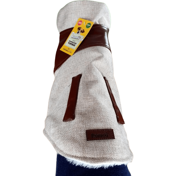 Romeo - Dog Jacket Herringbone