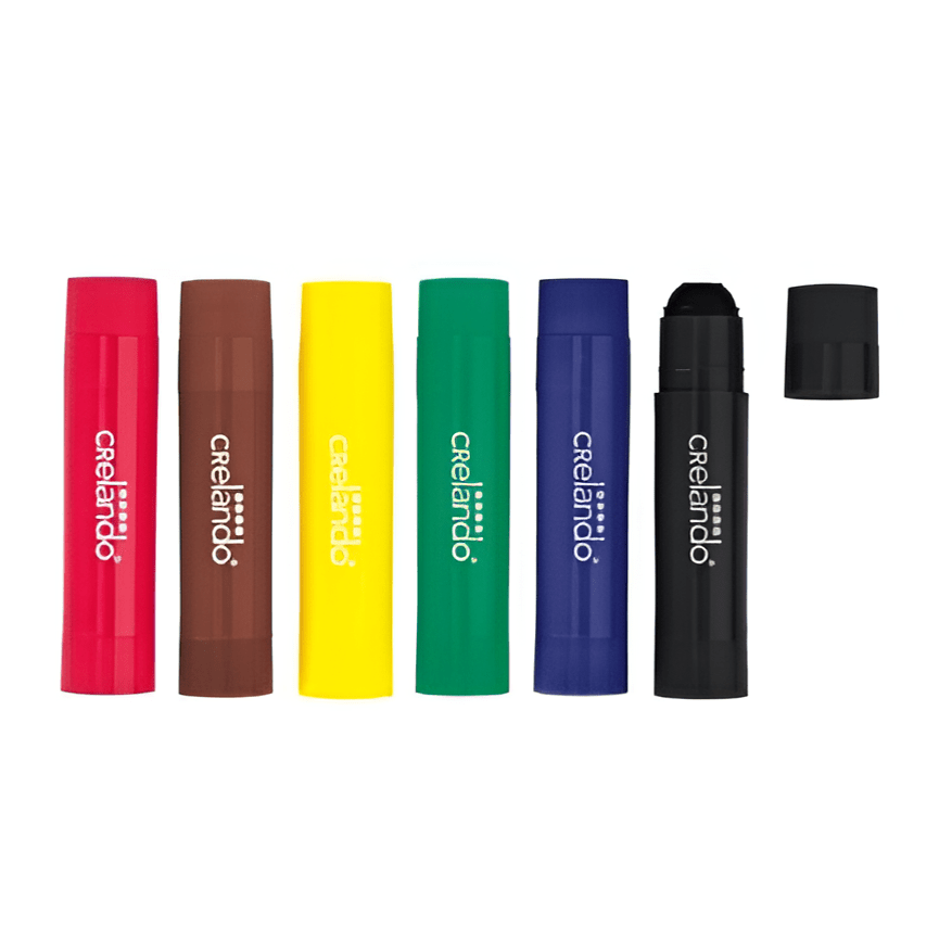 Crelando - Gel markers vivid colors 6 pcs.