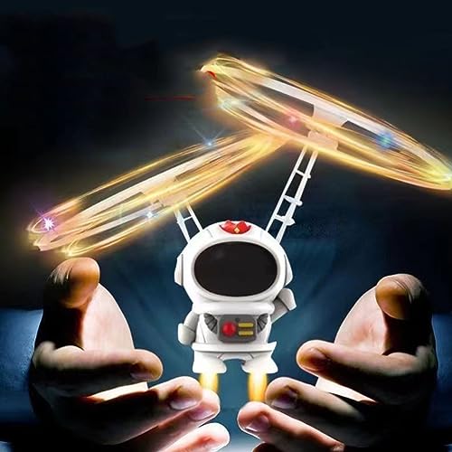 Shanrya - Flying Spaceman Kids Drone with Infrared Induction & LED Lights