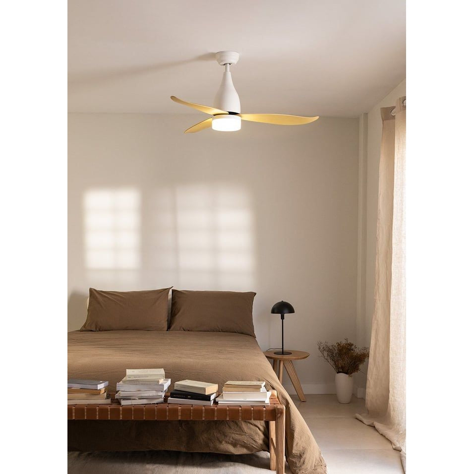 Create - Windhelix Ceiling Fan / Quiet /Diameter 112 Cm / 6 Speeds Summer Winter Operation