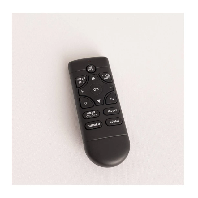 CREATE - IKOHS Electric Wall Fireplace with Remote Control – 2000W