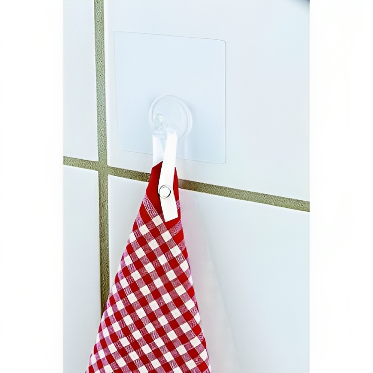Wenko - White Wall Hook 8x8cm