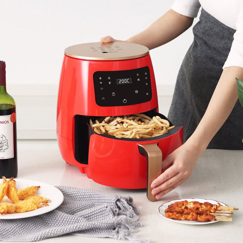 Stella - Hot Air Fryer(Red)
