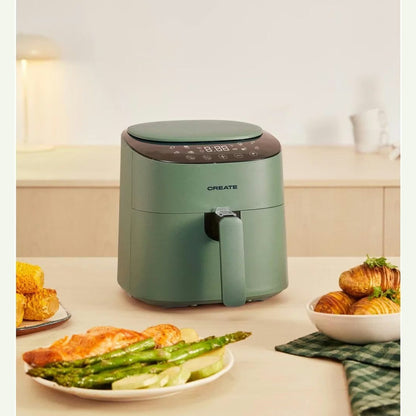 Create - Large Pro AirFryer - 6.2l Oil-free Fryer / 1800 W /sage