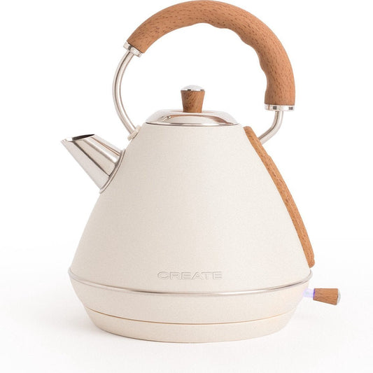 Create - Electric Water Kettle 1.7LWhite / Fast Boiling / 2200W