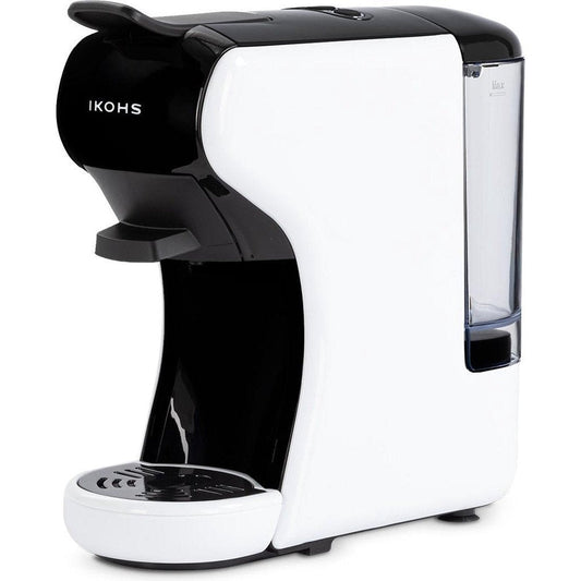 Ikohs - Potts Coffee Machine / Black And White / 1450 W