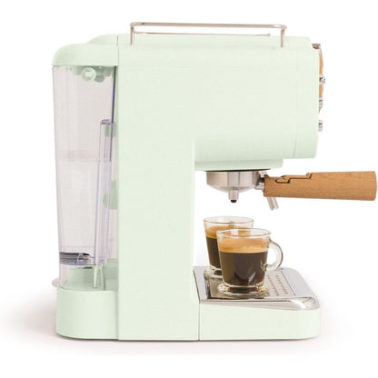 Create - Thera Matt Retro Express Coffee Maker / Pastel Green / 1100 W
